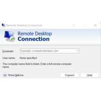 Настройка подключения к серверу