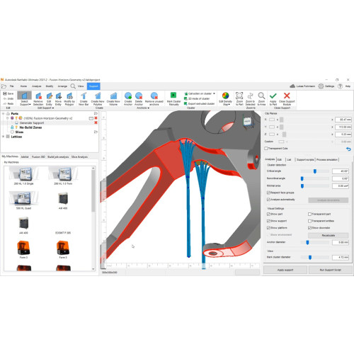 Установка Autodesk Netfabb