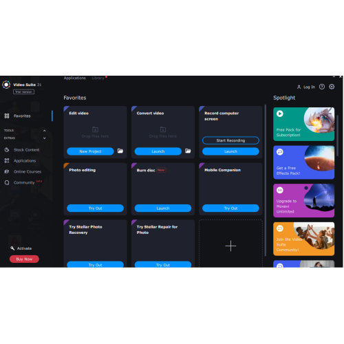Встановлення Movavi Video Suite