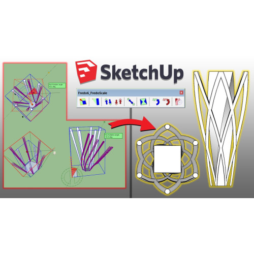 Установка плагина Fredo6 Fredo Scale для SketchUp