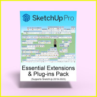Установка плагинов Miscellaneous Plugin Collection для SketchUp