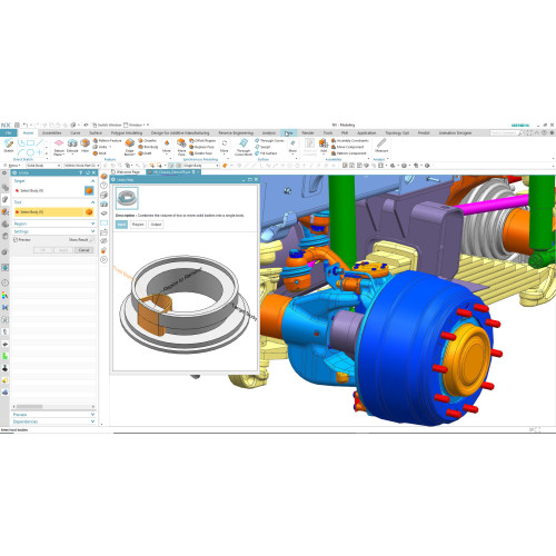 Установка Siemens NX