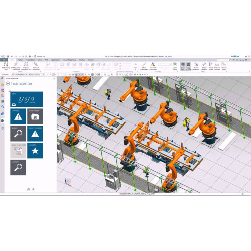 Установка Siemens NX